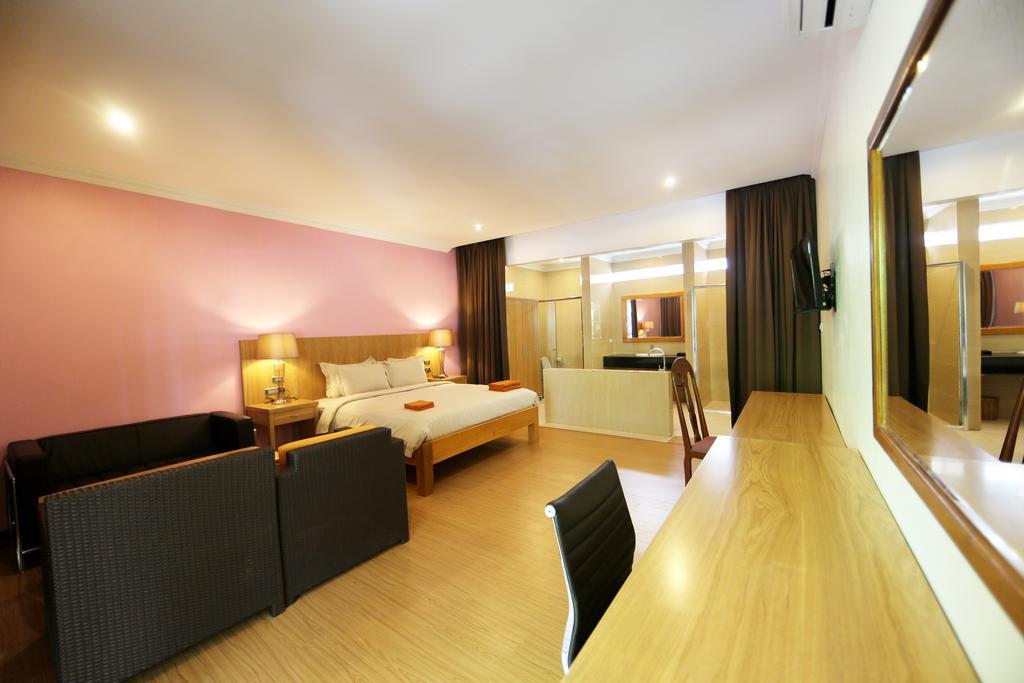 Estudio de 80 m² con 1 baños de uso privado, en Playa de Coconut Derm Tkov Village Habitación foto